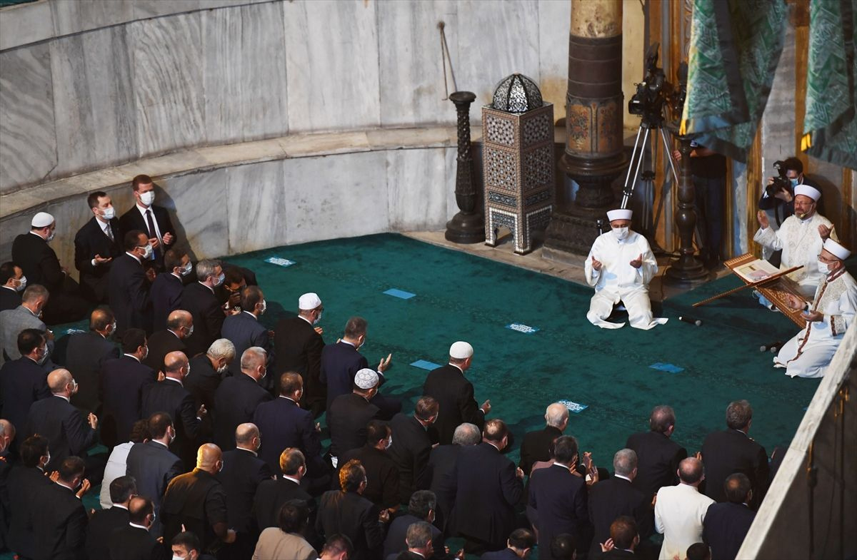 Ayasofya Camii'nde tarihi günden tarihi kareler - Sayfa 5