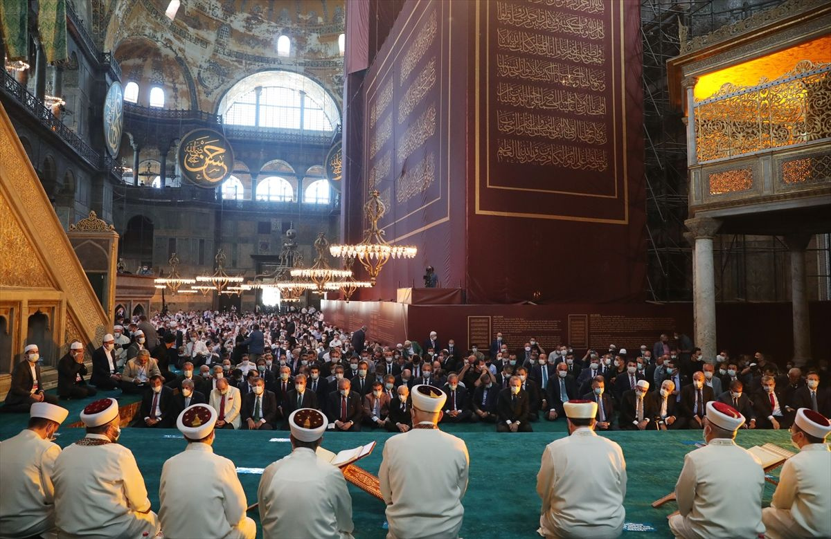 Ayasofya Camii'nde tarihi günden tarihi kareler - Sayfa 7