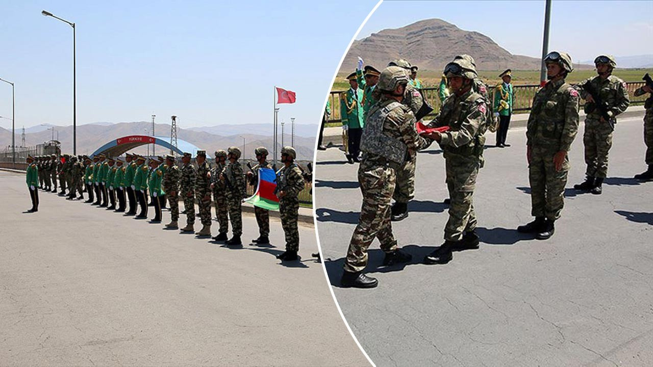 Ermenistan'a gözdağı, Türk askeri Azerbaycan'da
