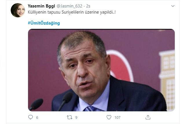 Ümit Özdağ'ın Suriyelilere yönelik iftiraları Twitter aleminin diline düştü - Sayfa 3