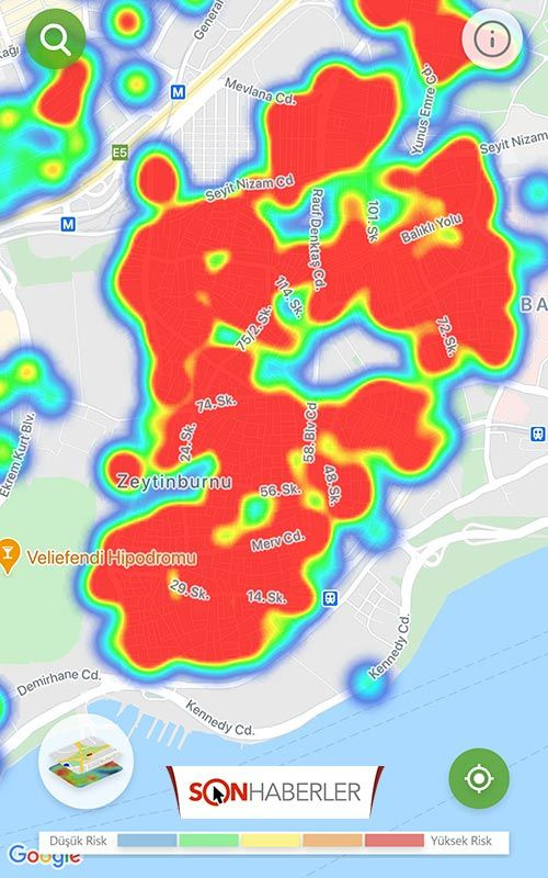 İstanbul ilçelerinin koronavirüs haritasında güncel durum - Sayfa 4