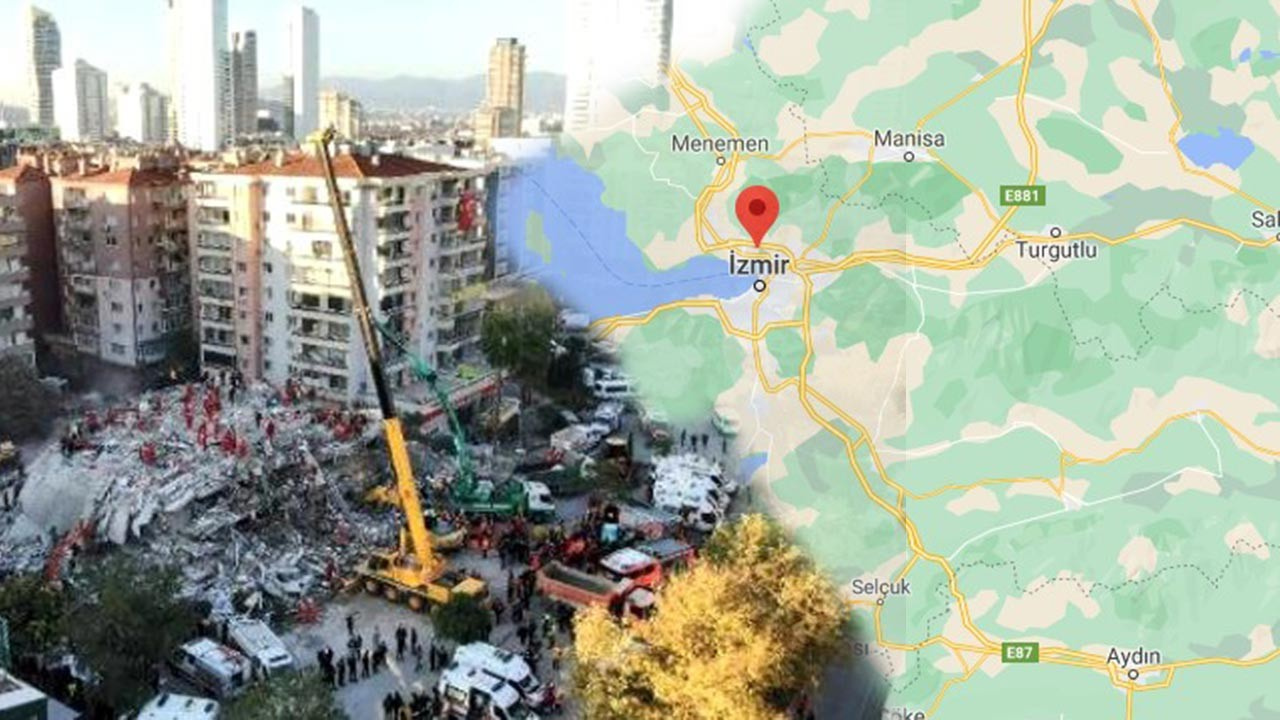 İzmir Bayraklı nerede İzmir'in neresinde haritada