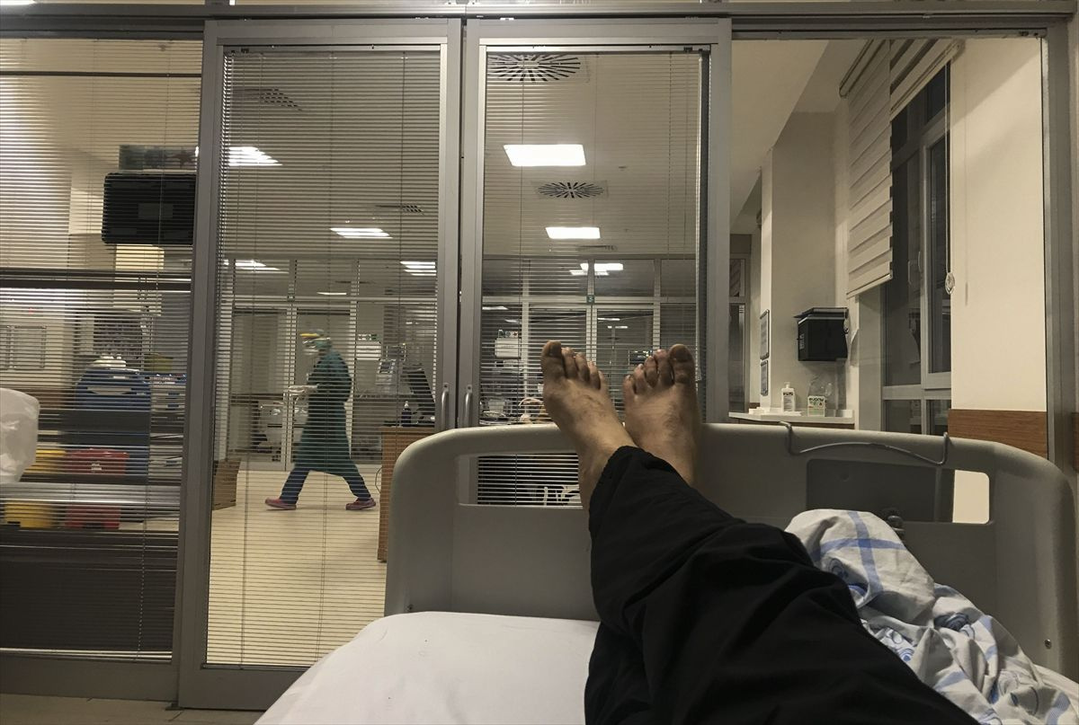 AA muhabiri tedavi günlerinin resmini çekti - Sayfa 13