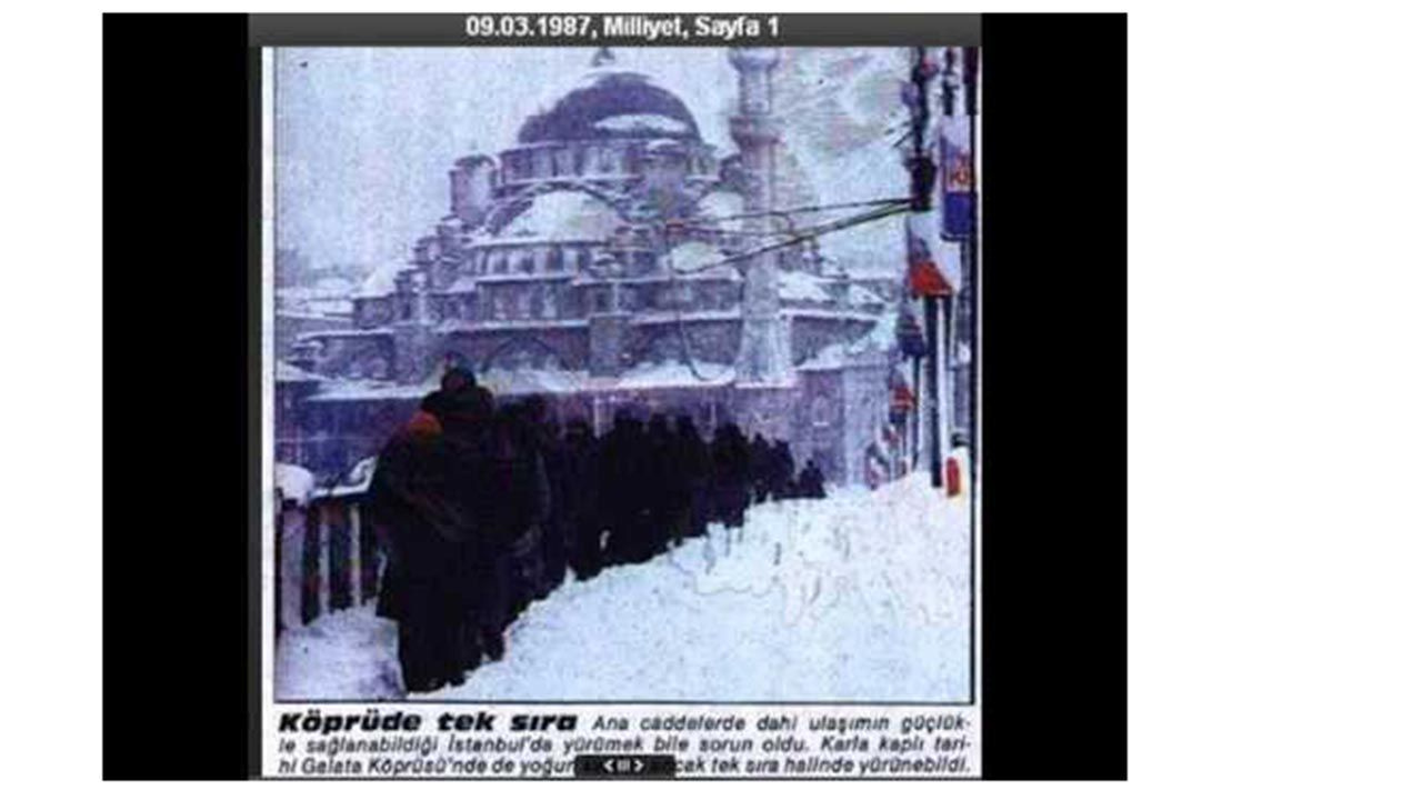Meşhur 1987 kışında İstanbul'dan kareler - Sayfa 17