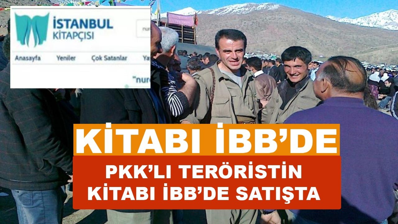 İBB PKK'lı teröristin kitabını satışa sundu