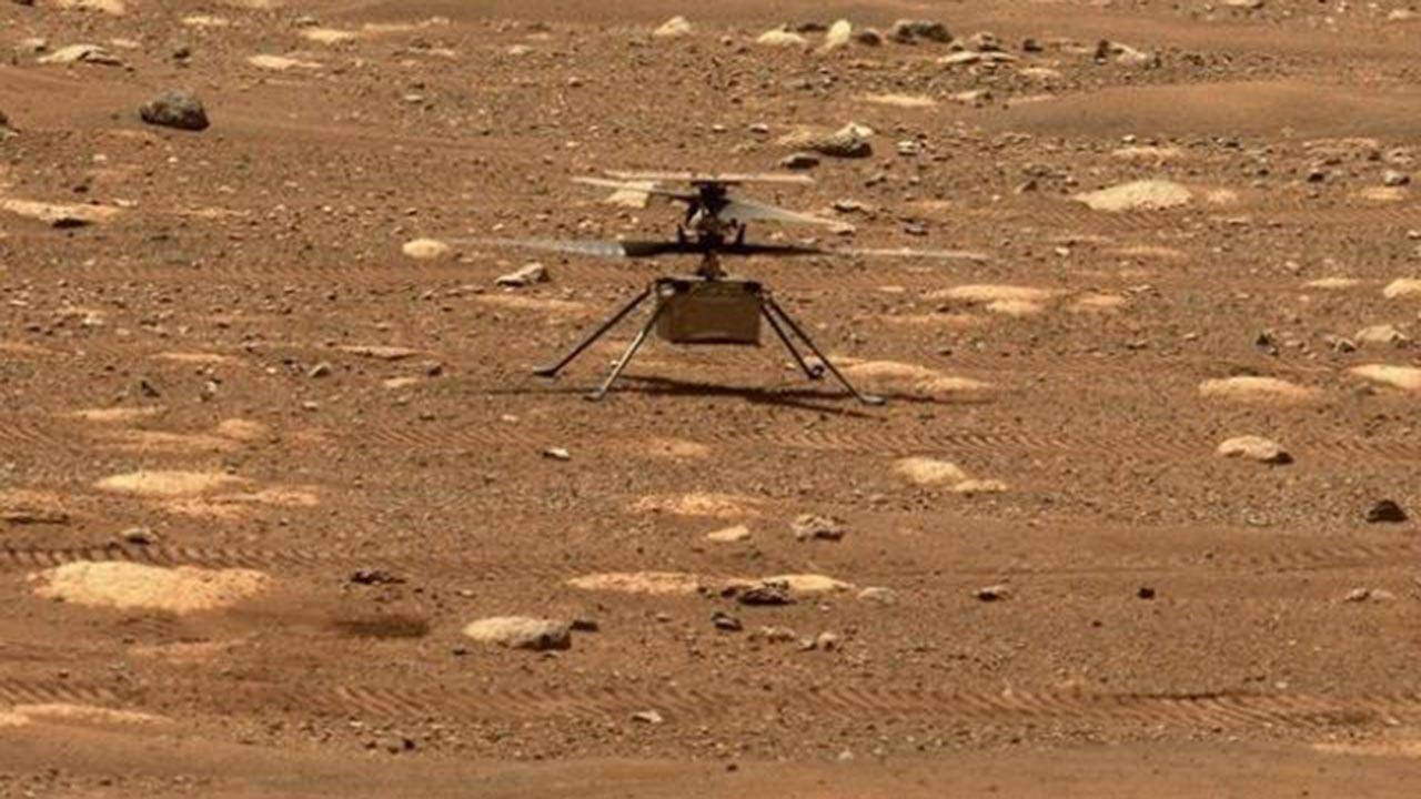 Mars'ta ilk kez bir helikopter uçuruldu