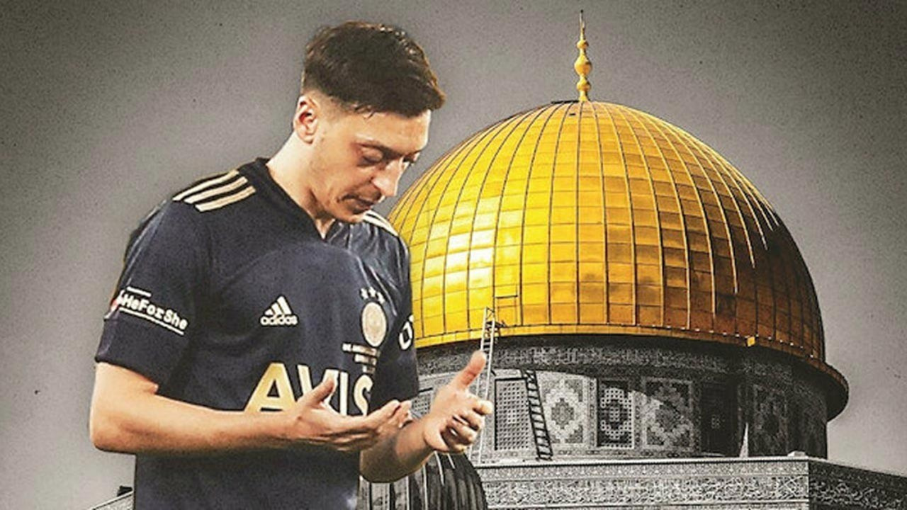 Mesut Özil Filistin'i unutmadı