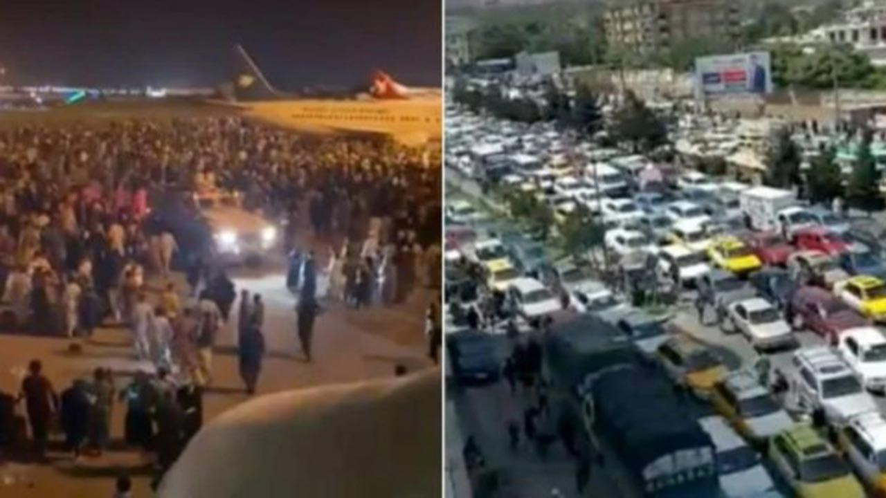 Kâbil Havalimanı'nda kaos: 5 kişi öldü
