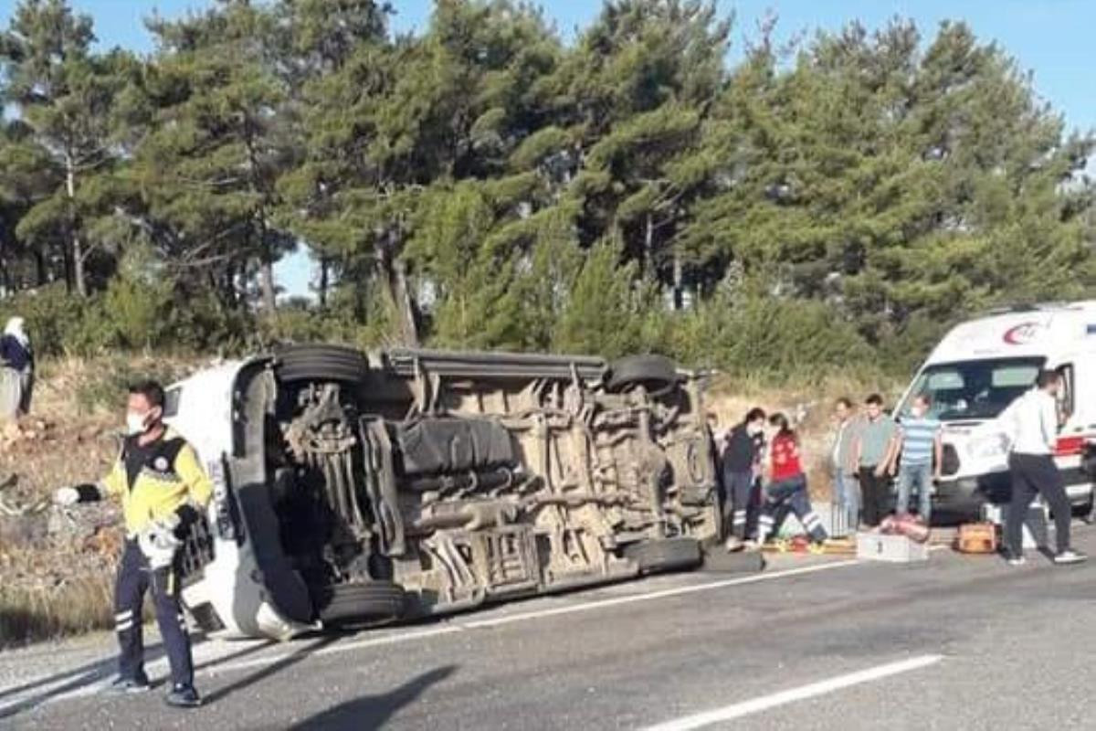 Muğla-Denizli yolu son dakika servis-otobüs kazası: Ölü ve yaralılar var