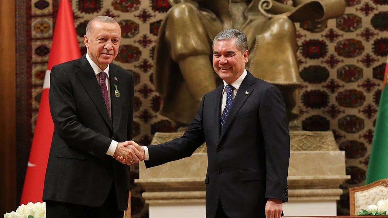 Türkiye ile Türkmenistan'dan 8 anlaşma