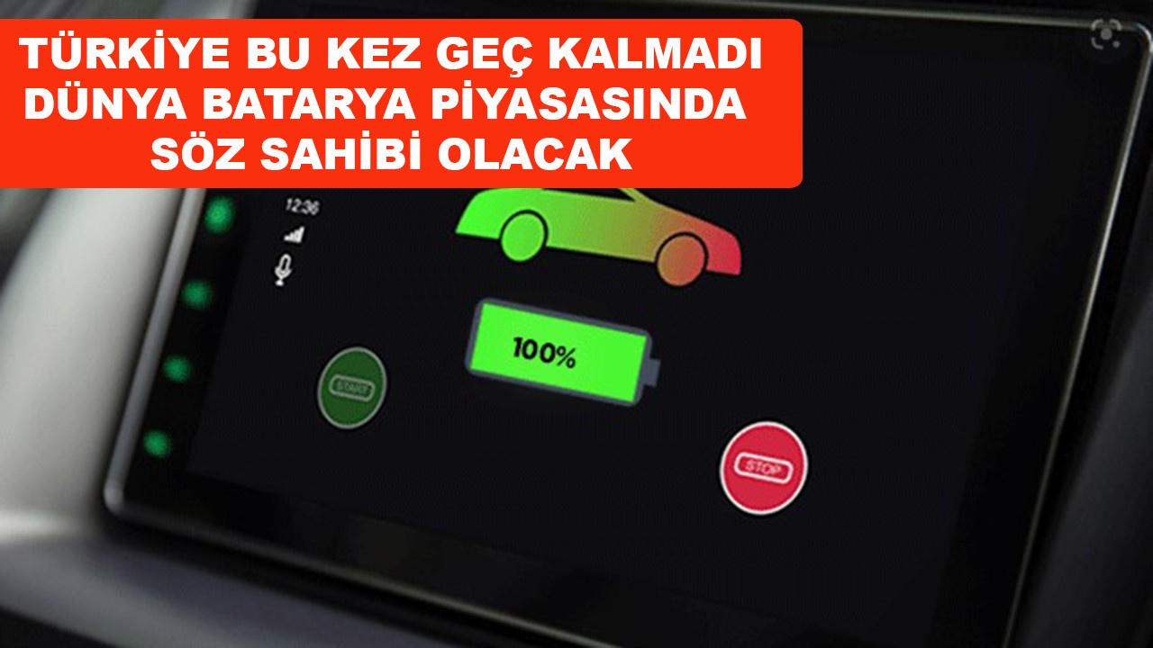 Türkiye dünyaya 'araba bataryası' satacak
