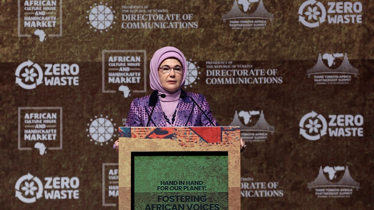 Emine Erdoğan, Türkiye-Afrika iklim zirvesinde