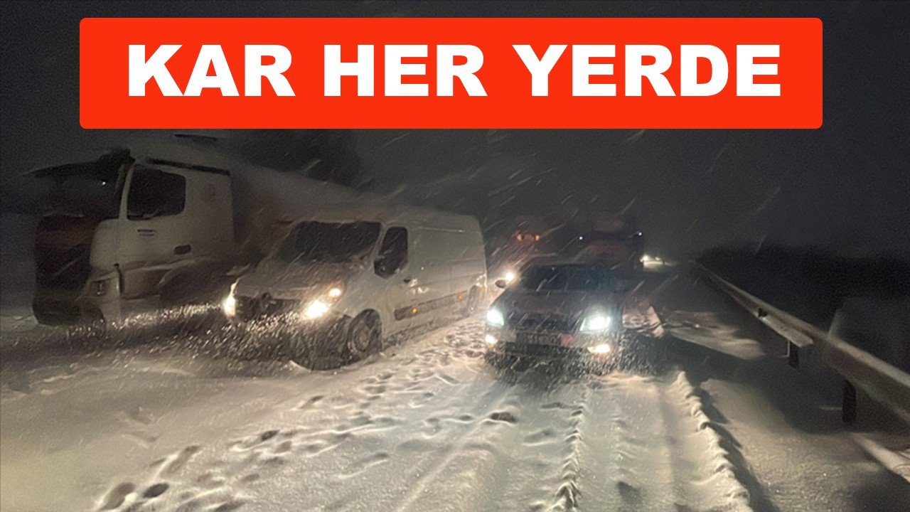 Türkiye karın etkisine girdi, yollar kapandı