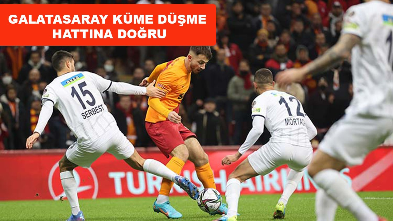 Galatasaray'ın kötü gidişatı hızla ilerliyor