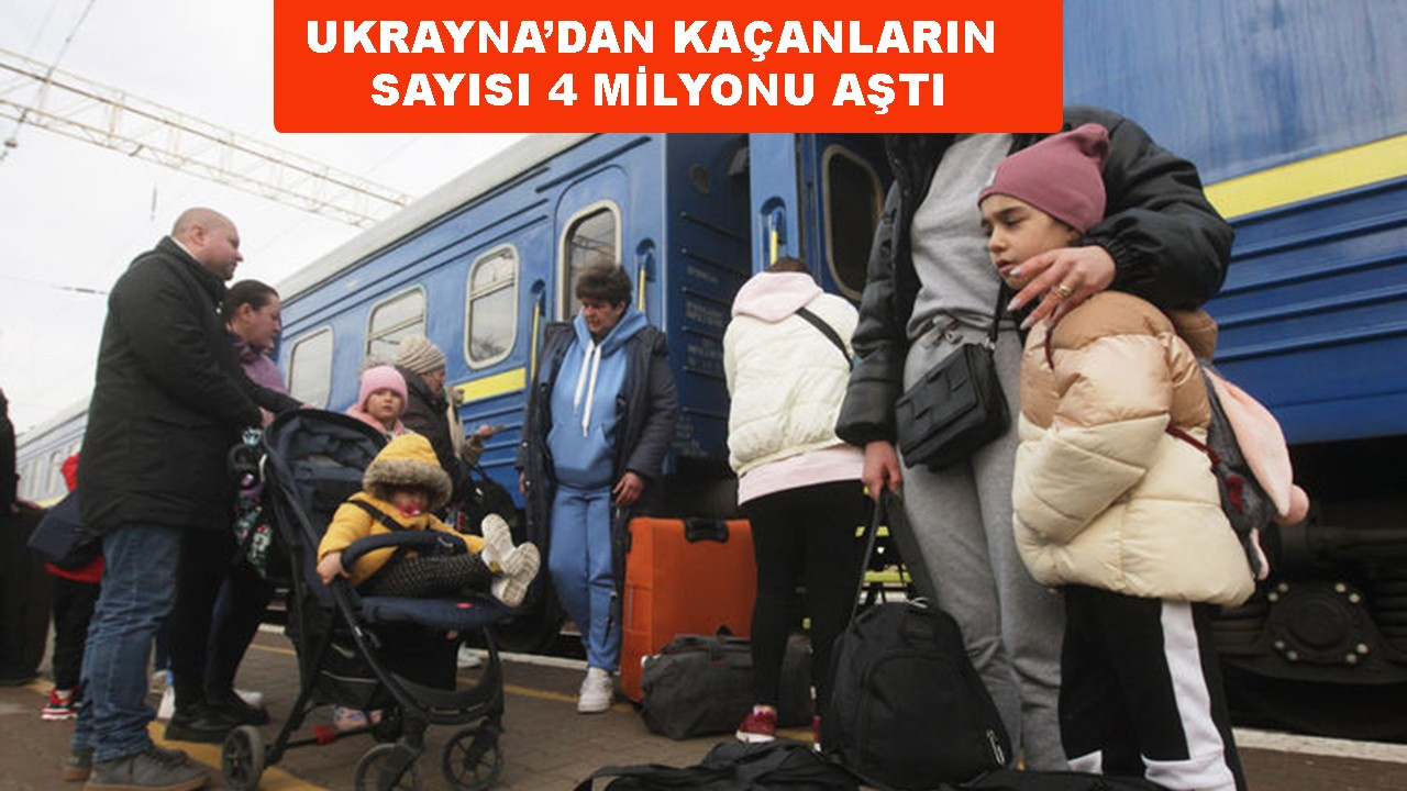 Ukrayna'dan göç edenlerin sayısı 4 milyonu aştı
