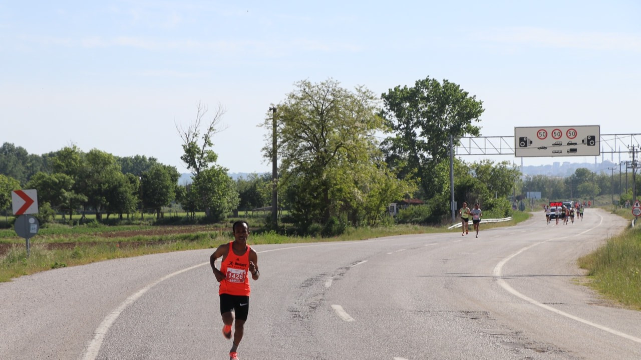 Yedinci Uluslararası Edirne Maratonu yapıldı