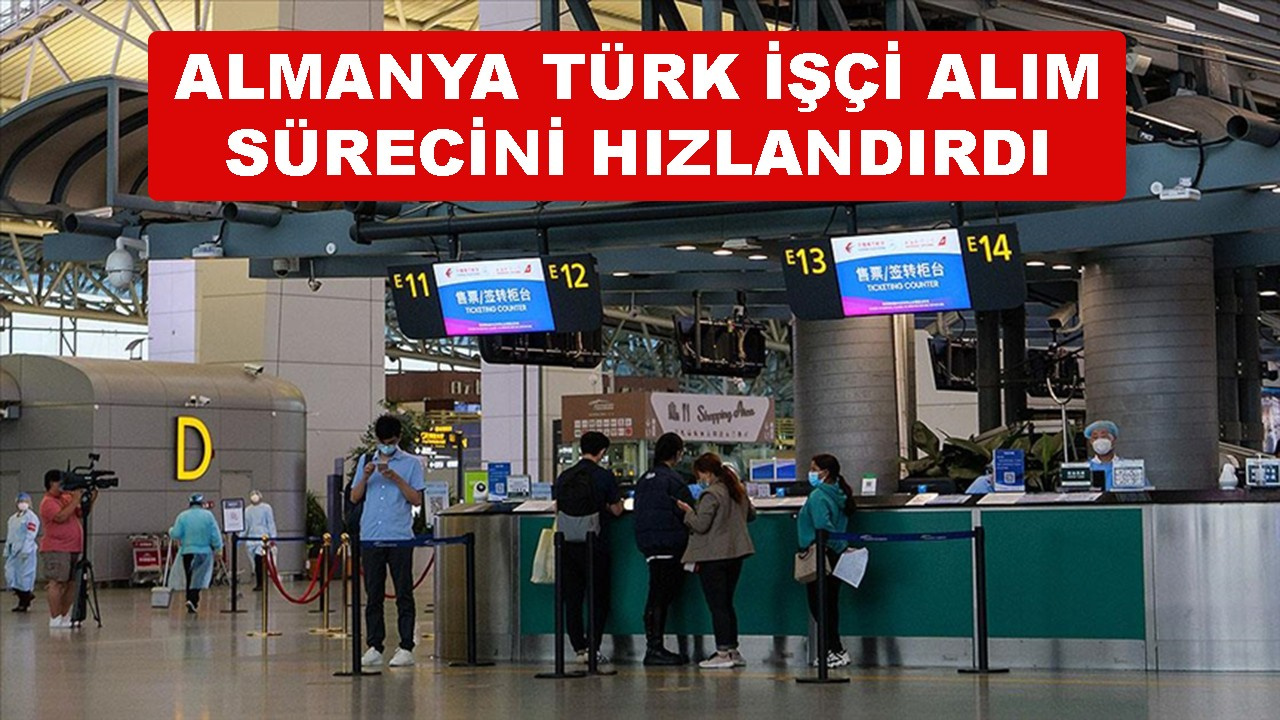 Almanya Havaalanı Türk işçi alımı başvuru nereden, nasıl yapılır?