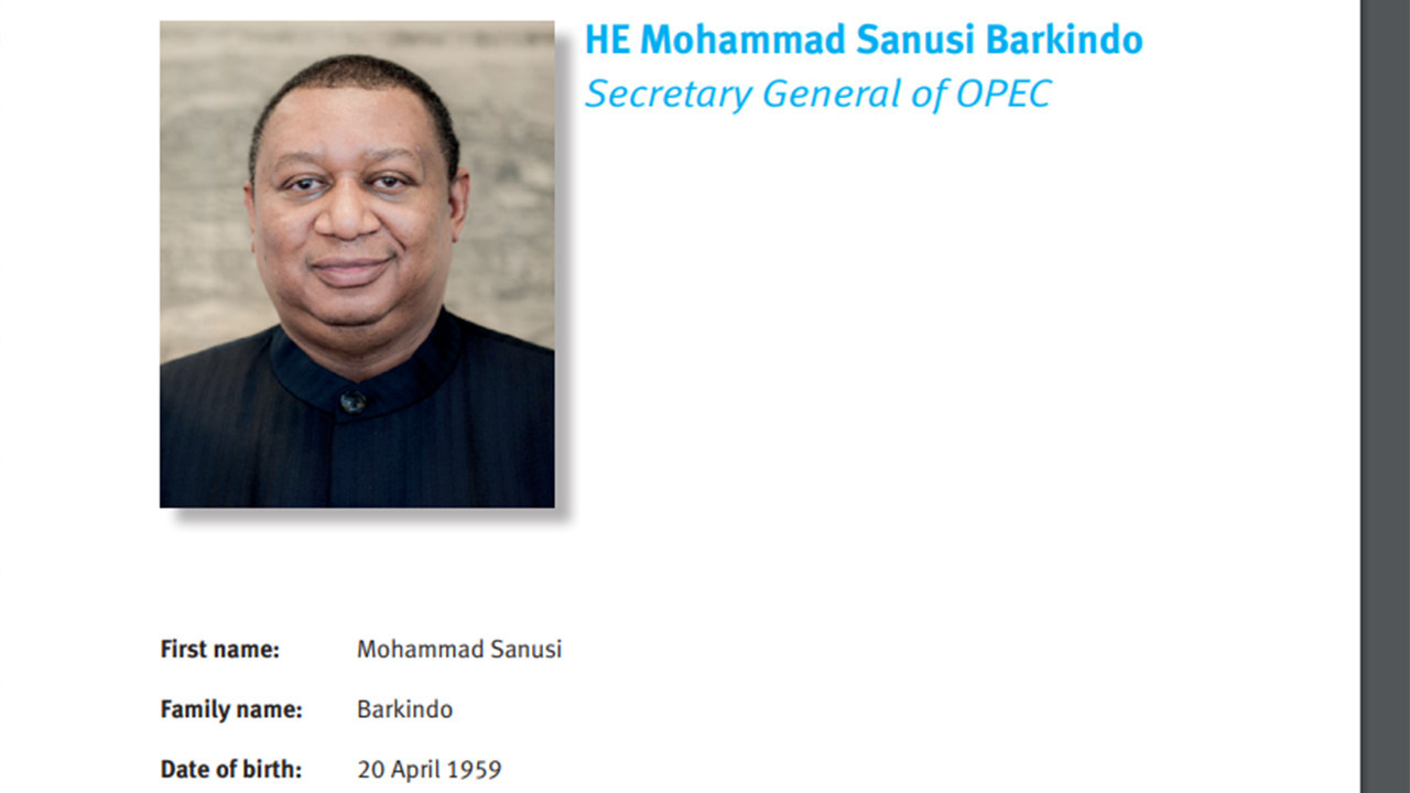Muhammed Sanusi Barkindo neden öldü, kimdir, nerelidir, kaç yaşında, OPEC Genel Sekreteri olduğu doğru mu