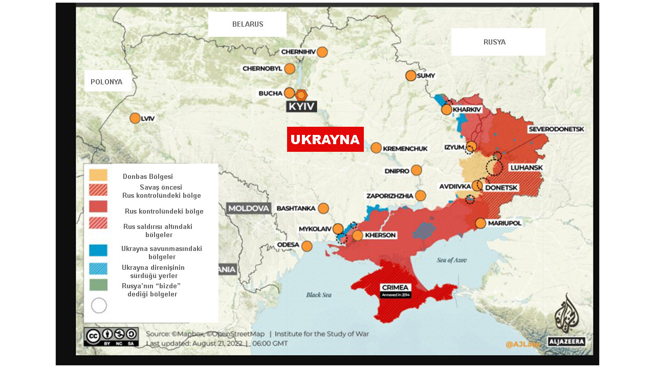 Rusya Ukrayna savaşı son durum
