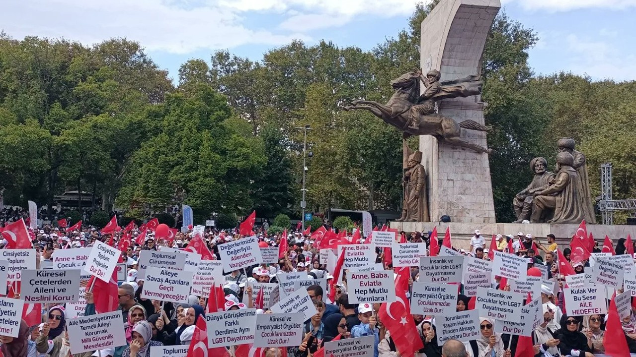 İstanbul'da LGBT'ye karşı 