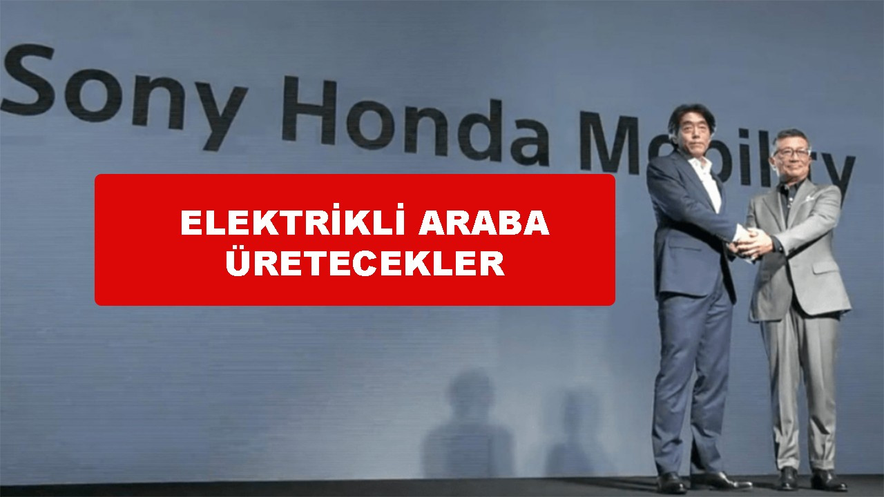 Elektrikli arabada Sony-Honda işbirliği