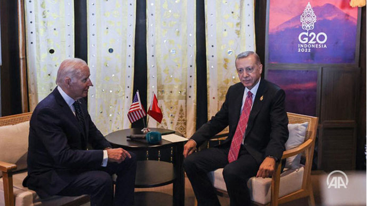 Cumhurbaşkanı Erdoğan ve Biden görüştü