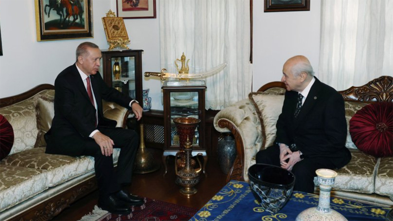 Başkan Erdoğan'dan Bahçeli'ye ev ziyareti