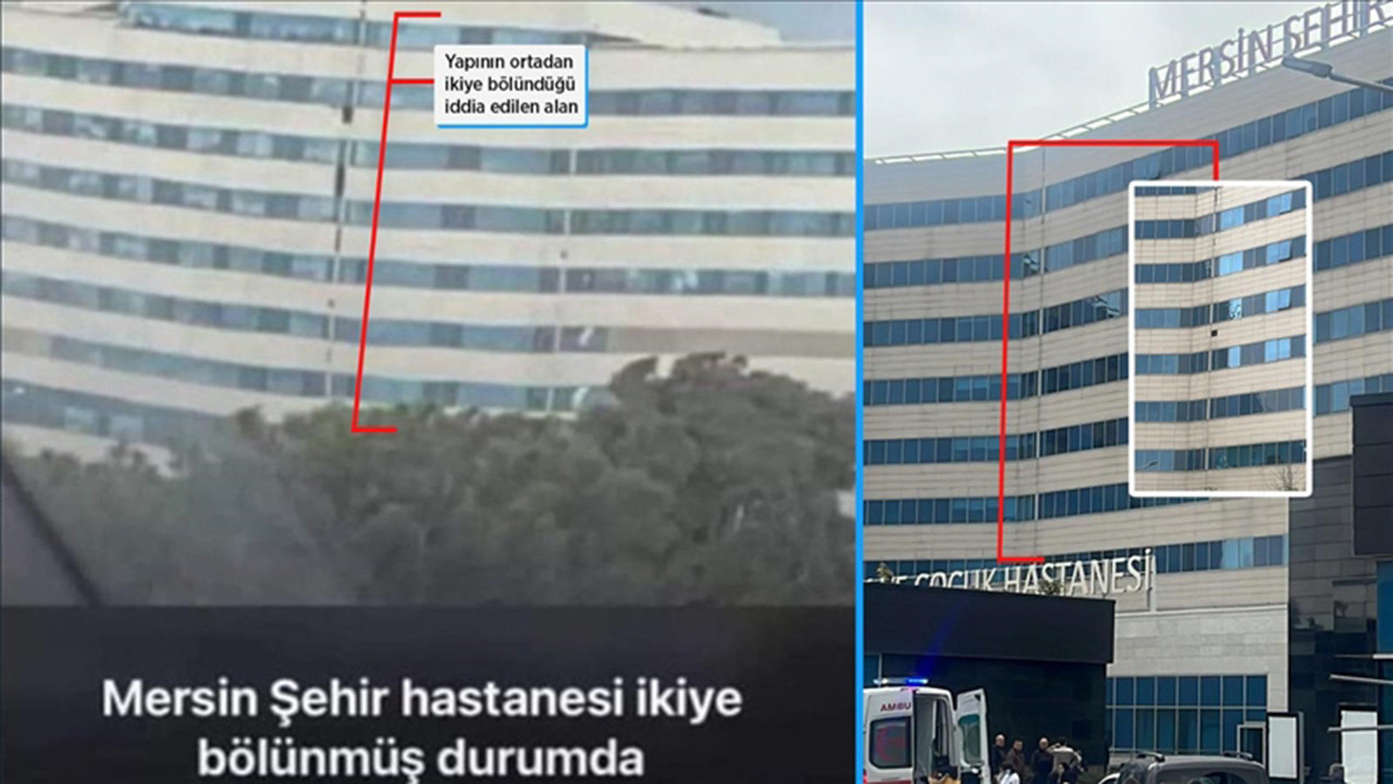 Mersin Şehir Hastanesi yıkıldı mı? İşin aslı nedir