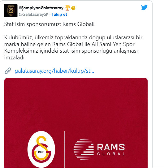 Rams Global kimin Galatasaray sponsoru Rams Global'in sahibi kimdir