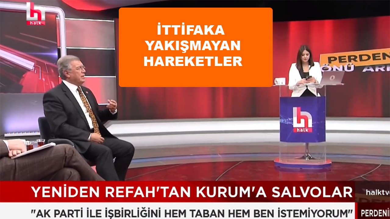Fatih Erbakan'ın yardımcısı Aydal, Halk TV'de AK Parti'nin adayını eleştirdi