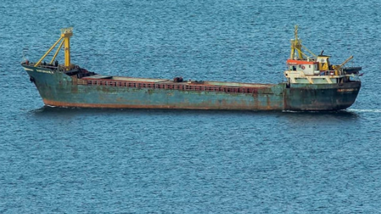 Marmara'da batan gemi bulundu