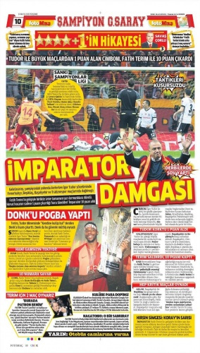 24 Mayıs Spor Gazete Manşetleri Bugün - Sayfa 3