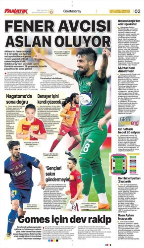 Spor gazete manşetleri bugün - 31 Mayıs - Sayfa 2
