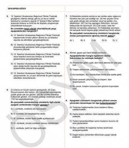 KPSS soru ve cevapları - Sayfa 4