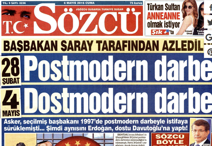 Davutoğlu'nun vefalı vedası manşetlerde - Sayfa 4