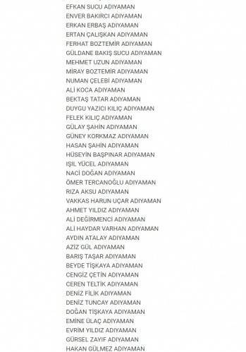 Görevine iade edilen öğretmenler listesi - Sayfa 1