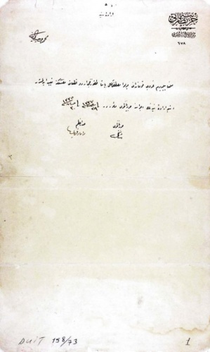 Sultan Vahdettin'in orjinal Samsun talimatı - Sayfa 1