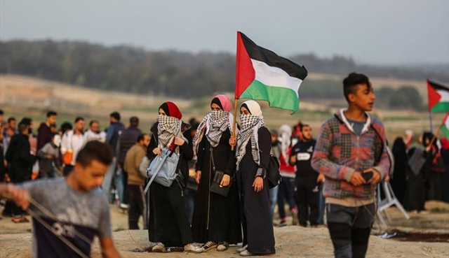 Gazze'deki yürüyüş devam ediyor - Sayfa 1