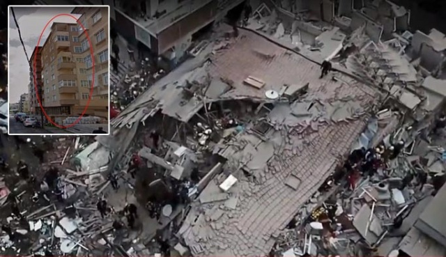İstanbul Kartal'da çöken binadan ilk görüntüler - Sayfa 1
