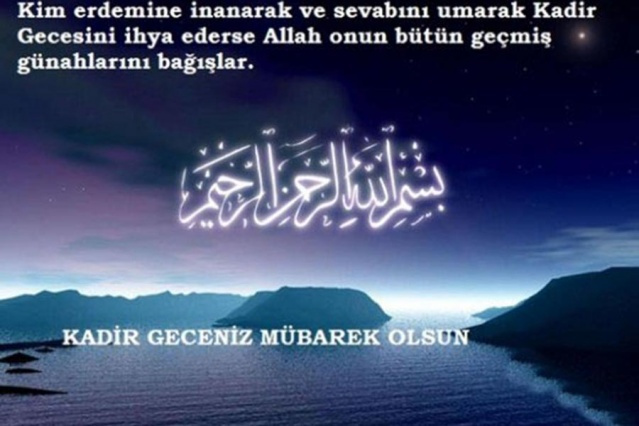 Kadir Gecesi için özel resimli mesajlar - Sayfa 7