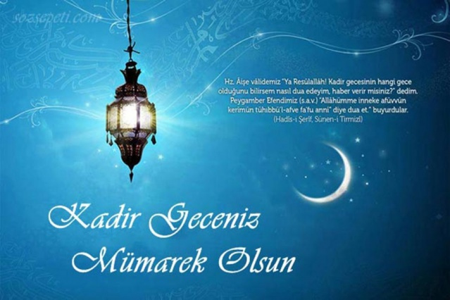 Kadir Gecesi için özel resimli mesajlar - Sayfa 5