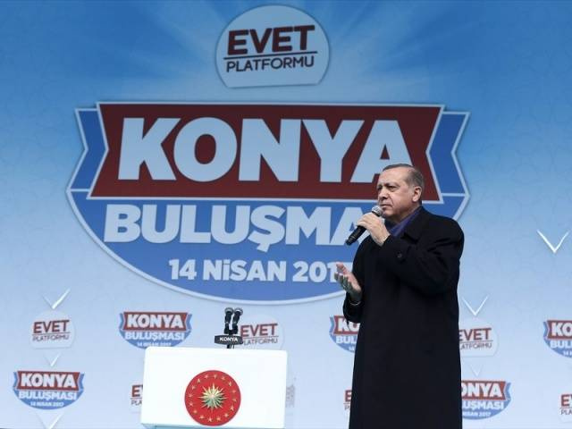 Erdoğan'ın Konya mitinginden kareler - Sayfa 1
