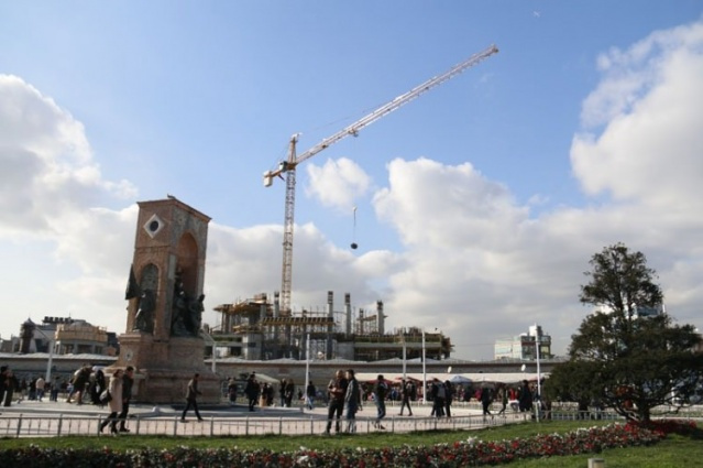 Taksim Camii'nde ana kubbe inşasına başlandı - Sayfa 2