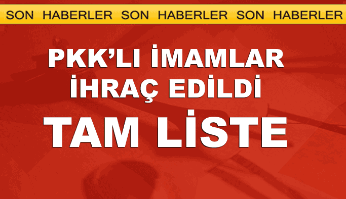 Diyanette PKK temizliği TAM LİSTE - Sayfa 1