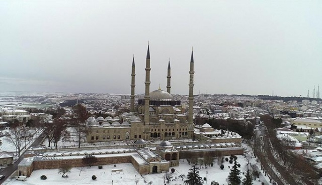 Edirne, Tekirdağ ve Çanakkale'de kar manzaraları - Sayfa 1