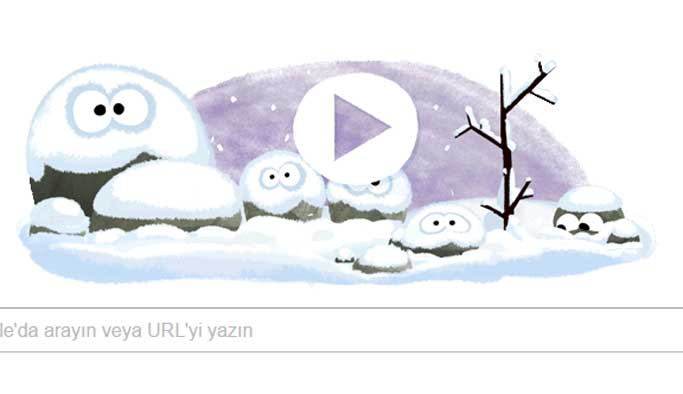 Google'dan 21 Aralık için özel 'doodle'