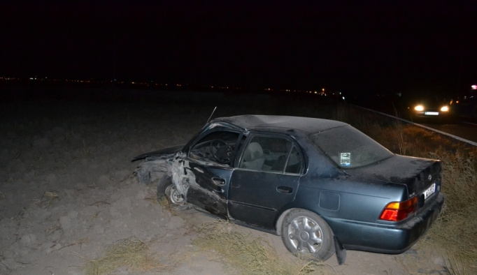 Aksaray'da 2 otomobil çarpıştı: 4'ü çocuk 9 yaralı