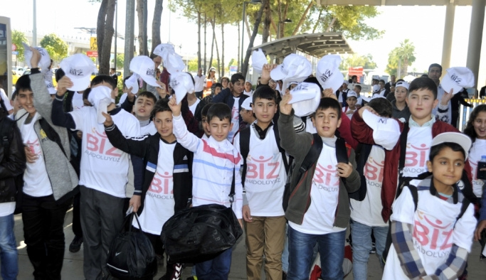 Bitlisli öğrenciler Antalya'da