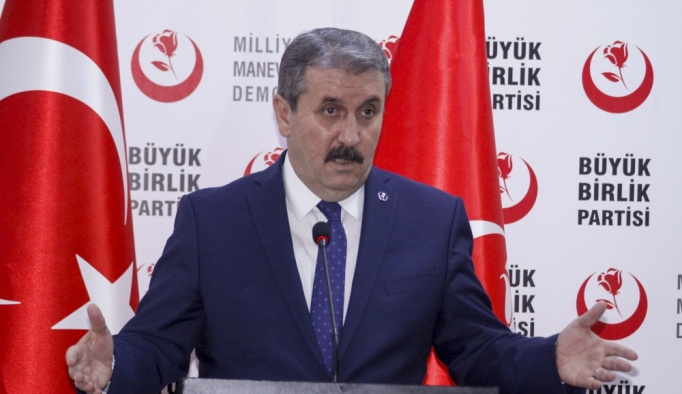 BBP Genel Başkanı Destici: CHP Erdoğan'dan özür dilemeli
