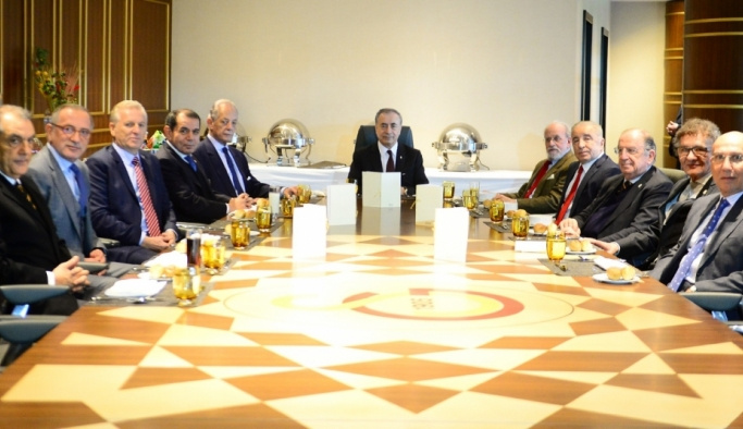 Galatasaray'da başkanlar buluştu